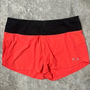 Women's Red Athletic Shorts